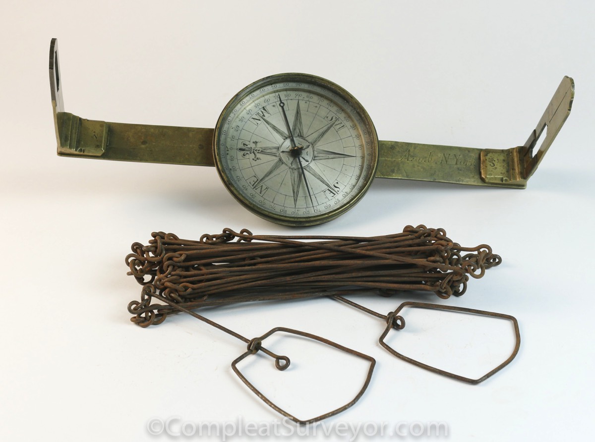 Anthony Lamy Surveyors Compass - Circa 1730