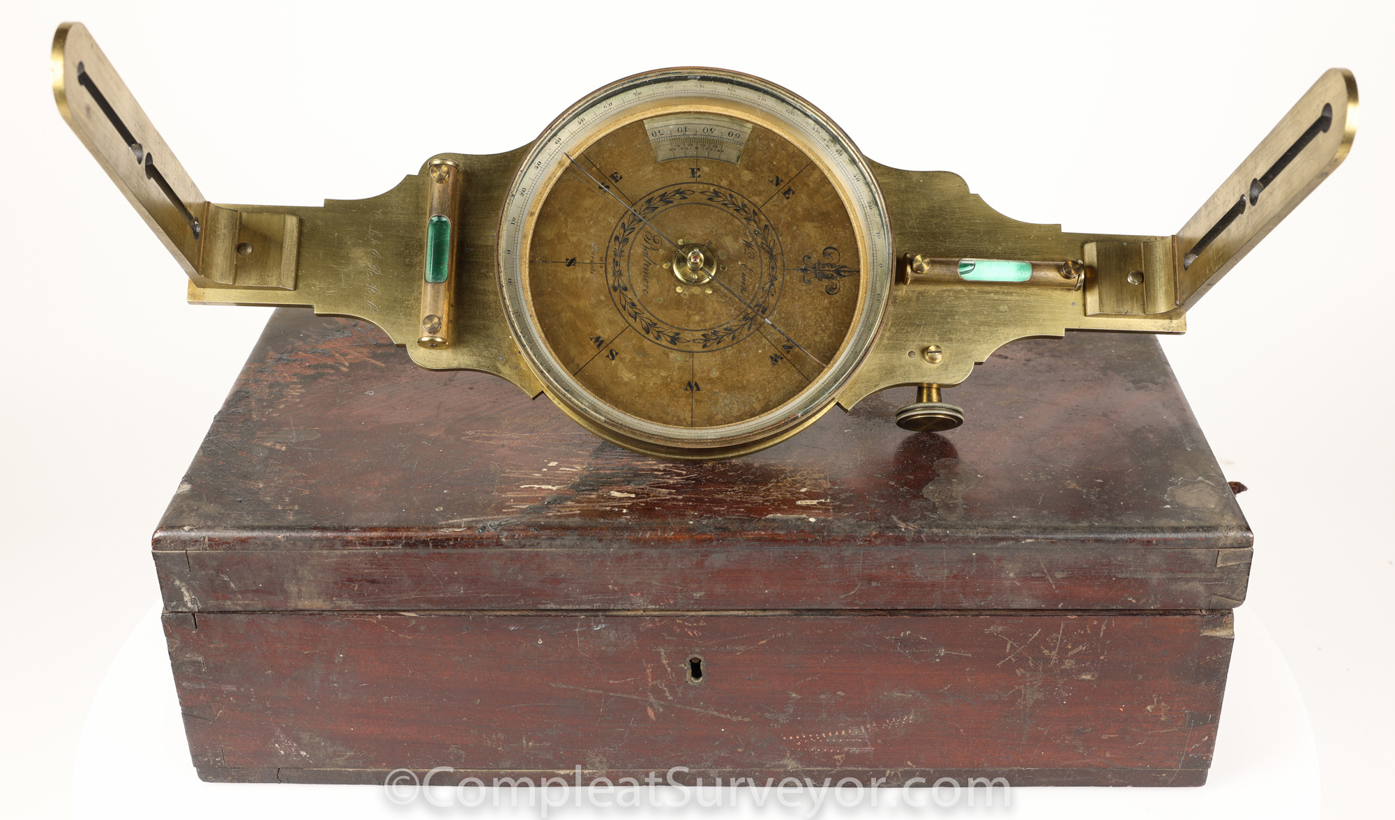 Ewin Railroad Compass Circa 1837